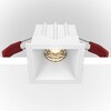 Миниатюра фото встраиваемый светильник maytoni alfa led dl043-01-10w3k-d-sq-w | 220svet.ru