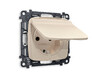 Миниатюра фото розетка с крышкой ip44 ambrella volt quant omega mo328010 | 220svet.ru
