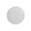 Миниатюра фото тарелка керамическая roomers tableware l9724-cream | 220svet.ru