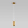 Миниатюра фото подвесной светодиодный светильник eurosvet 50247/1 led золото | 220svet.ru