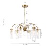 Миниатюра фото потолочная люстра на штанге st luce люминера sl1401.303.06 | 220svet.ru