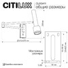 Миниатюра фото настенный поворотный спот на штанге с выключателем citilux vektor cl513411 | 220svet.ru