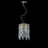 Миниатюра фото подвесной светильник crystal lux abril sp2 gold | 220svet.ru