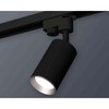 Миниатюра фото комплект трекового светильника ambrella light track system xt6323004 sbk/psl черный песок/серебро полированное (a2521, c6323, n6104) | 220svet.ru