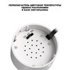 Миниатюра фото светильник накладной светодиодный с переключателем цветовой температуры novotech selene 359928 белый | 220svet.ru