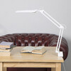 Миниатюра фото настольная лампа (10610) uniel tld-524 white/led/500lm/4500k/dimmer | 220svet.ru