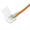 Миниатюра фото соединитель гибкий двухсторонний для светодиодной ленты ambrella illumination led strip 5050 12/24v (3 конт.) gs7701 | 220svet.ru