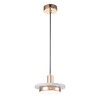 Миниатюра фото подвесной светильник escada 10260/1 led*12w gold/white marble | 220svet.ru