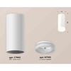 Миниатюра фото комплект накладного светильника ambrella light techno spot xs7442015 swh/fr белый песок/белый матовый (c7442, n7165) | 220svet.ru