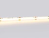 Миниатюра фото светодиодная лента ambrella light 12w/m 480led/m cob теплый белый 5m gs4701 | 220svet.ru