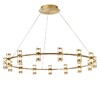 Миниатюра фото подвесная светодиодная люстра favourite ampullen 4323-15p | 220svet.ru