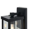 Миниатюра фото уличный настенный светильник voltega domi vgl7219wl-01b8 | 220svet.ru
