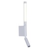 Миниатюра фото настенный светодиодный светильник reluce 86209-9.2-001kt led3w+6w wt | 220svet.ru