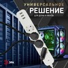 Миниатюра фото сетевой фильтр эра usf-4es-1,5m-3xusba-w с базовой защитой с заземлением с выключателем 4 розетки+3xusba 3,1a 1,5м 10а б0059567 | 220svet.ru
