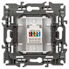 Миниатюра фото розетка эра серия 12 12-3107-01м информационная rj45 белый матовый б0065712 | 220svet.ru