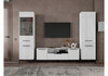 Миниатюра фото готовая гостиная комплектация 6 woodville иадама белый глянец 620693 | 220svet.ru