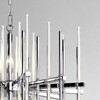 Миниатюра фото подвесная люстра bogates allure 355/6 smart хром | 220svet.ru
