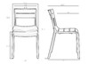 Миниатюра фото набор 3 шт стул обеденный dobrin tim lmzl-pp902-n3_p_b-03-13459 | 220svet.ru