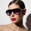 Миниатюра фото солнцезащитные очки florida - black gradient seletti oks04-bb | 220svet.ru