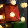 Миниатюра фото гирлянда feron cl565 линейная лед шарики, статичная 3м + 0.3м 2700k с питанием от батареек, прозрачный шнур 48611 | 220svet.ru