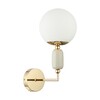 Миниатюра фото бра lumion vivien 6580/1w золотой | 220svet.ru