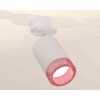 Миниатюра фото комплект накладного светильника ambrella light techno spot xm6312003 swh/pi белый песок/розовый (a2202, c6312, n6152) | 220svet.ru