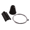 Миниатюра фото кронштейн-подвес для шинопровода arte lamp track accessories a410006 | 220svet.ru