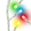Миниатюра фото светодиодная гирлянда (ul-00002270) uniel бахрома 230v разноцветный uld-b3010-200/dta multi ip20 | 220svet.ru