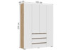 Миниатюра фото шкаф woodville элла белый / дуб крафт золото 548009 | 220svet.ru
