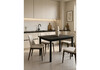 Миниатюра фото керамический стол раздвижной woodville кина 90(130)х65х76 shakespeare black / черный 588063 | 220svet.ru