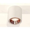 Миниатюра фото комплект накладного светильника ambrella light techno spot xs7722005 swh/ppg белый песок/золото розовое полированное (c7722, n7035) | 220svet.ru