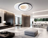 Миниатюра фото потолочный светодиодный светильник  ambrella light linetech fl fl4789 wh/bk/wd | 220svet.ru