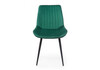 Миниатюра фото стул на металлокаркасе woodville седа зеленый (zd 667) / черный 632422 | 220svet.ru