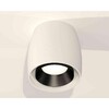 Миниатюра фото комплект накладного светильника ambrella light techno spot xs1141002 swh/pbk белый песок/черный полированный (c1141, n7031) | 220svet.ru