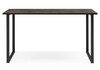 Миниатюра фото стол деревянный woodville лиман 117х77 бетон темный / черный матовый 615154 | 220svet.ru