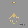 Миниатюра фото подвесной светильник imperium loft babetta geometry a brass 3000к 212858-23 | 220svet.ru