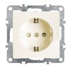 Миниатюра фото розетка feron stekker эрна c/з 16a 250v с защитной шторкой слоновая кость pst16-9110-02 39328 | 220svet.ru