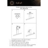 Миниатюра фото подвесной светодиодный светильник aployt gercia apl.786.03.38 | 220svet.ru