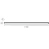 Миниатюра фото светильник линейный 20w 900lm lightstar trito base 457267 | 220svet.ru