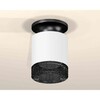 Миниатюра фото комплект накладного светильника ambrella light techno spot xs7401084 swh/pbk/bk белый песок/черный полированный/тонированный (n7926, c7401, n7192) | 220svet.ru
