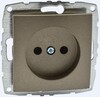 Миниатюра фото розетка 2к mono electric despina/ larissa 16a 250v винтовое подключение бронза 500-002322-116 | 220svet.ru