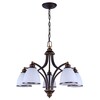 Миниатюра фото подвесная люстра arte lamp bonito a9518lm-5ba | 220svet.ru