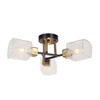 Миниатюра фото потолочная люстра arte lamp chicago a1547pl-3bk | 220svet.ru