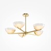 Миниатюра фото потолочная люстра на штаге maytoni regal mod537pl-05mg | 220svet.ru