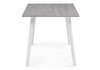 Миниатюра фото стол деревянный woodville тринити лофт 120х80х75 25 мм бетон / белый матовый 534915 | 220svet.ru
