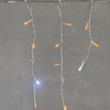 Миниатюра фото гирлянда бахрома 4,9 x 0,5 м желтая с мерцанием белого диода 220в, 240 led, провод прозрачный пвх, ip54 ltc pil240blw-10-2y | 220svet.ru