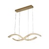 Миниатюра фото подвесной светодиодный светильник newport 8242/110 gold м0066864 | 220svet.ru