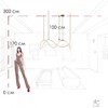 Миниатюра фото подвесной светильник loft it thread 10388p/c brass | 220svet.ru