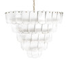 Миниатюра фото подвесная люстра loft it gradient 10482/800 white | 220svet.ru