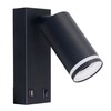 Миниатюра фото спот arte lamp imai a2364ap-1bk | 220svet.ru